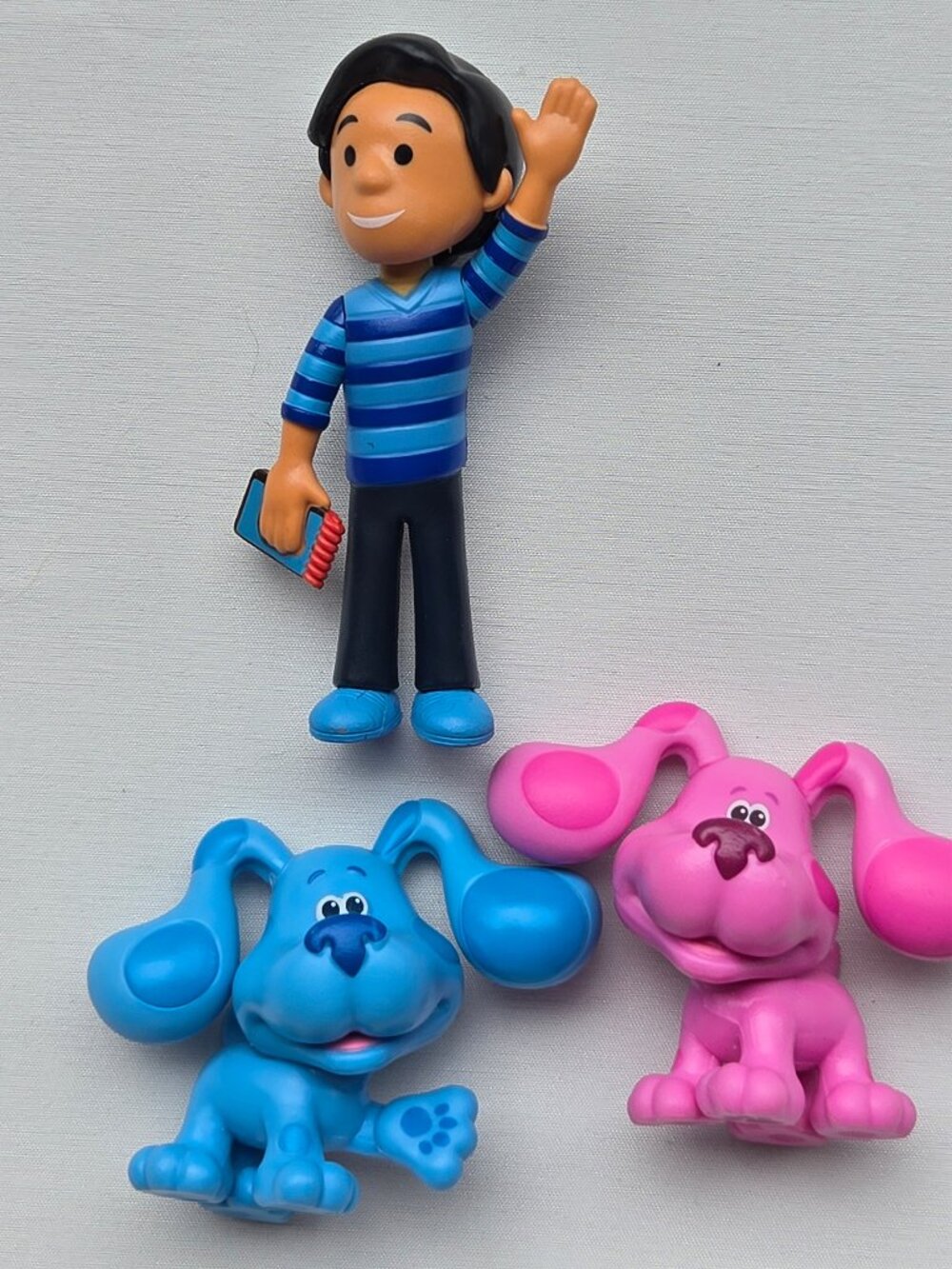 Blue's Clues and You! Josh, Blue & Magenta Figurines (could be Cake toppers)